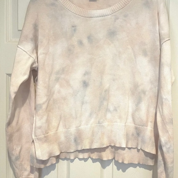 Sanctuary XS Sunsetter Pastel Tye Dye Cotton Blue Pink Sweater New Sold Out - Picture 8 of 8